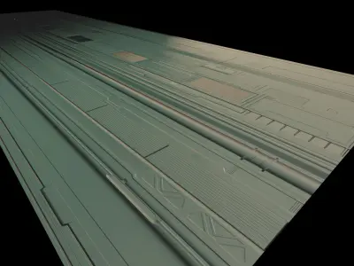 Sci-fi trimsheet Texture