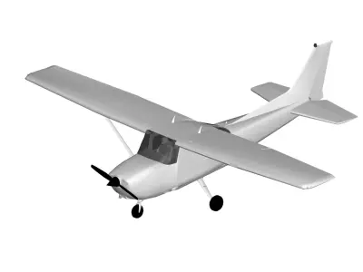 Cessna 172 3D model