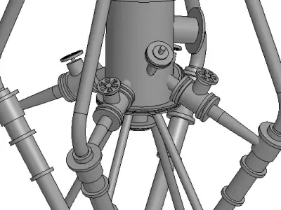 Gypsum cyclone 3D model