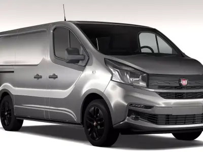 Fiat Talento Van L1 2017 3D model