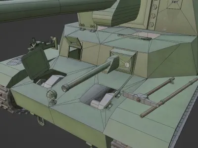 Ho-Ri III 3D model