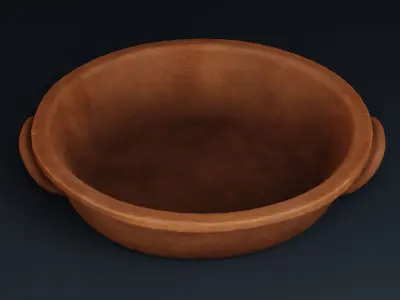 Pot - TP024 Free low-poly 3D model