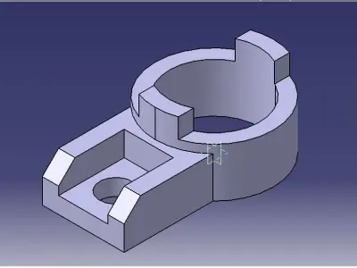 catia part 3D model