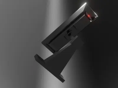 camera security Low-poly 3D model