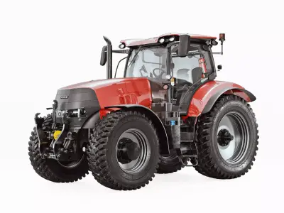Case IH 3 Tractor 3D model