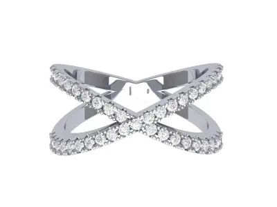 Wedding Ring  3D print model 91