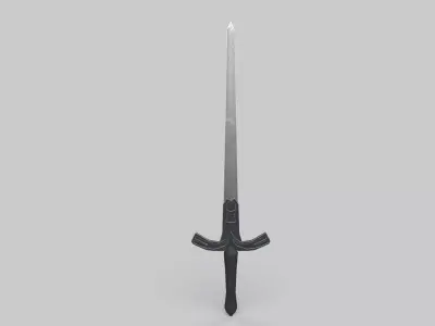 Sword Low-poly 3D model 77