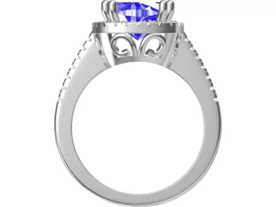 Wedding Ring  3D print model 312