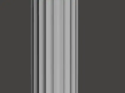 Doric Column - 3d model for CNC - DoricColumnCFC01 3D print model purchase