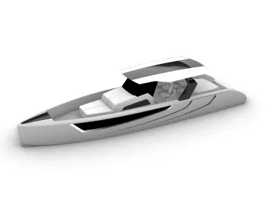 ITALIAN BOAT DESIGN 3D model