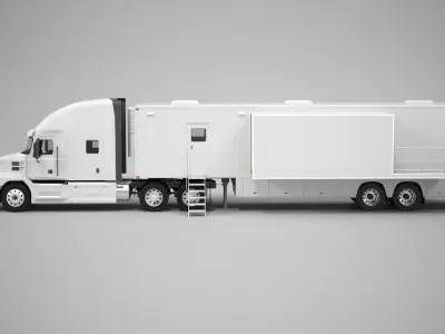 Exhibition Semi Truck 3D model