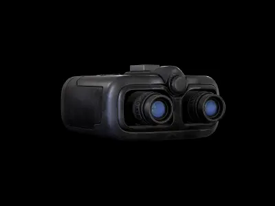 Binocular night vision binoculars Low-poly 3D model