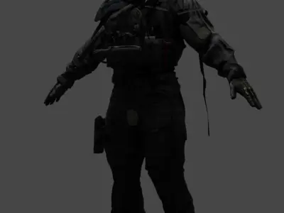 Jet Pilot  3D model