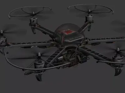 Drone 3D model by robertdowy - Textured