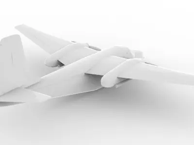 Aircraft 13 3D model