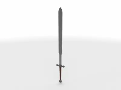 sword greatsword 01  3D model