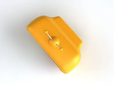 Retro TV 3D model