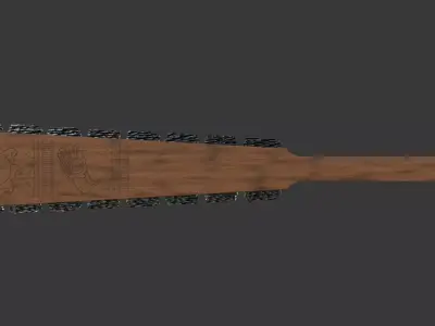 Aztec Sword - Macuahuitl 3D model
