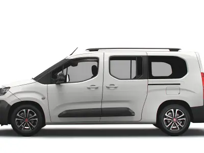 Fiat E-Doblo 361 XL 2023 3D model