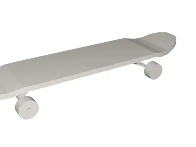 Skateboard 3D model purchase