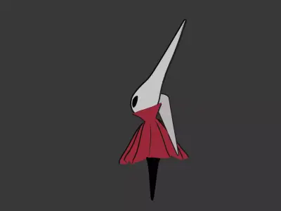 Hornet from Hollow Knight SilkSong 3D model