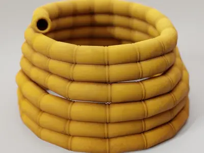 Stylized Hose Low-poly 3D model