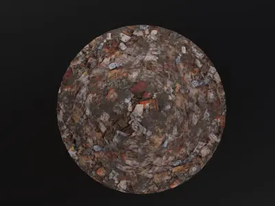Garbage Pile 3D Model Low-poly 3D model