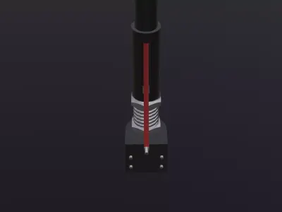 Cell Booster Low-poly 3D model