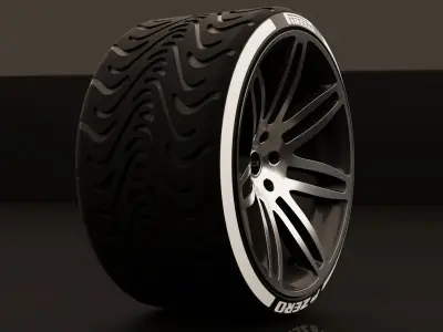 Audi Rims 3D model