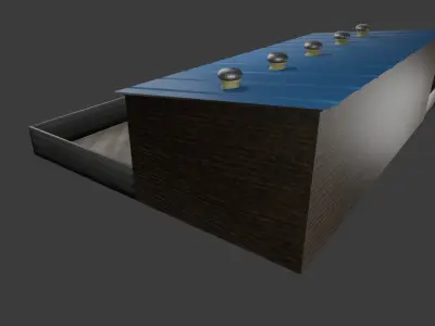 Realistic Industrial Factory Building Low Poly 3D Model Low-poly 3D model