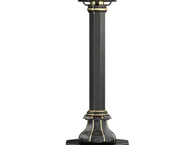 Antique Table lamp 3D model