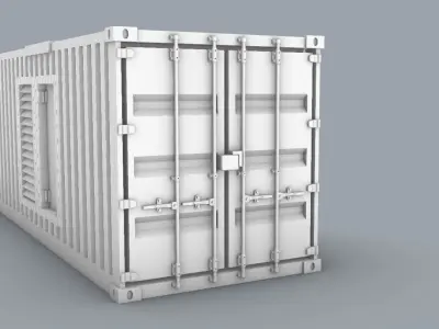 Shipping Container PM 3D print model