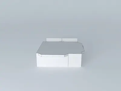 Lebrillola S L building with roof Free 3D model