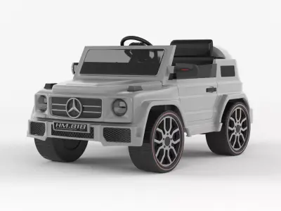 Electric Car for Kid 3D model from CGTrader