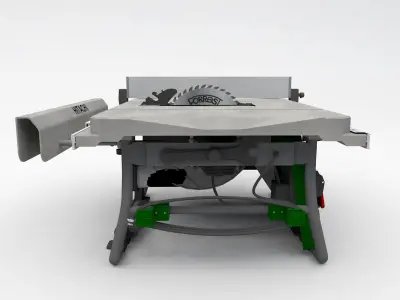 Table Saw Hitachi 3D model