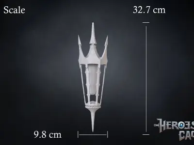 Monster Hunter World - Fatalis Scoutfly Lantern 3D print model