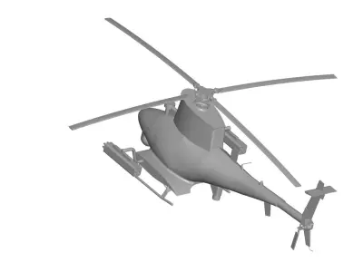 Northrop Grumman MQ-8 Fire Scout 3D model purchase