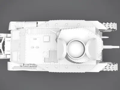 Type 89 I Go Scale model 3D print model