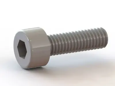 hexagon socket head cap screws - M3 x 10 Free 3D print model