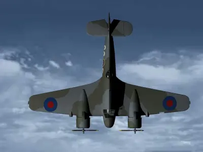 Bristol Beaufighter 3D model purchase