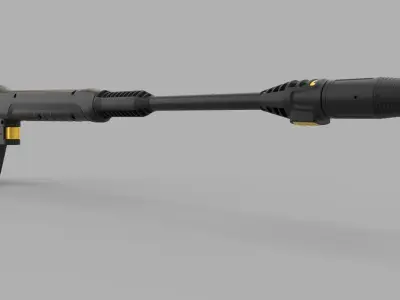 Power Pressure Washer Spray Gun 3D model