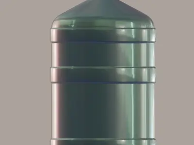 Water bottle 3D model