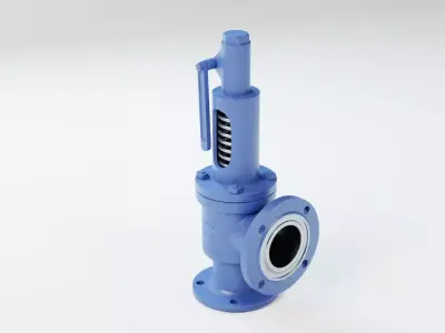 Safety valve 3D model order