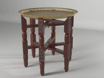 Moroccan Coffee Table 3D model