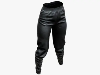  Medieval Pants With Bandage Legs 