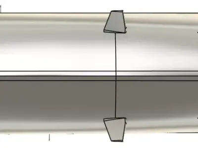 Oliver Hazard Perry RC Model 1-96 3D print model