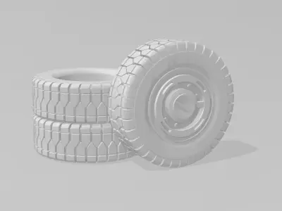Wheels Free 3D print model
