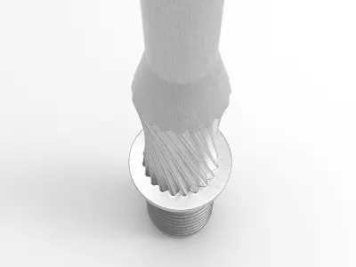 Jor Msfix Bolt Low-poly 3D model