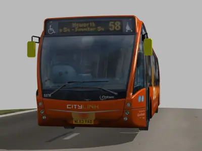 Optare Versa CityLink Low-poly 3D model