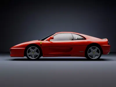 Ferrari Berlinetta F355 F1 3D model